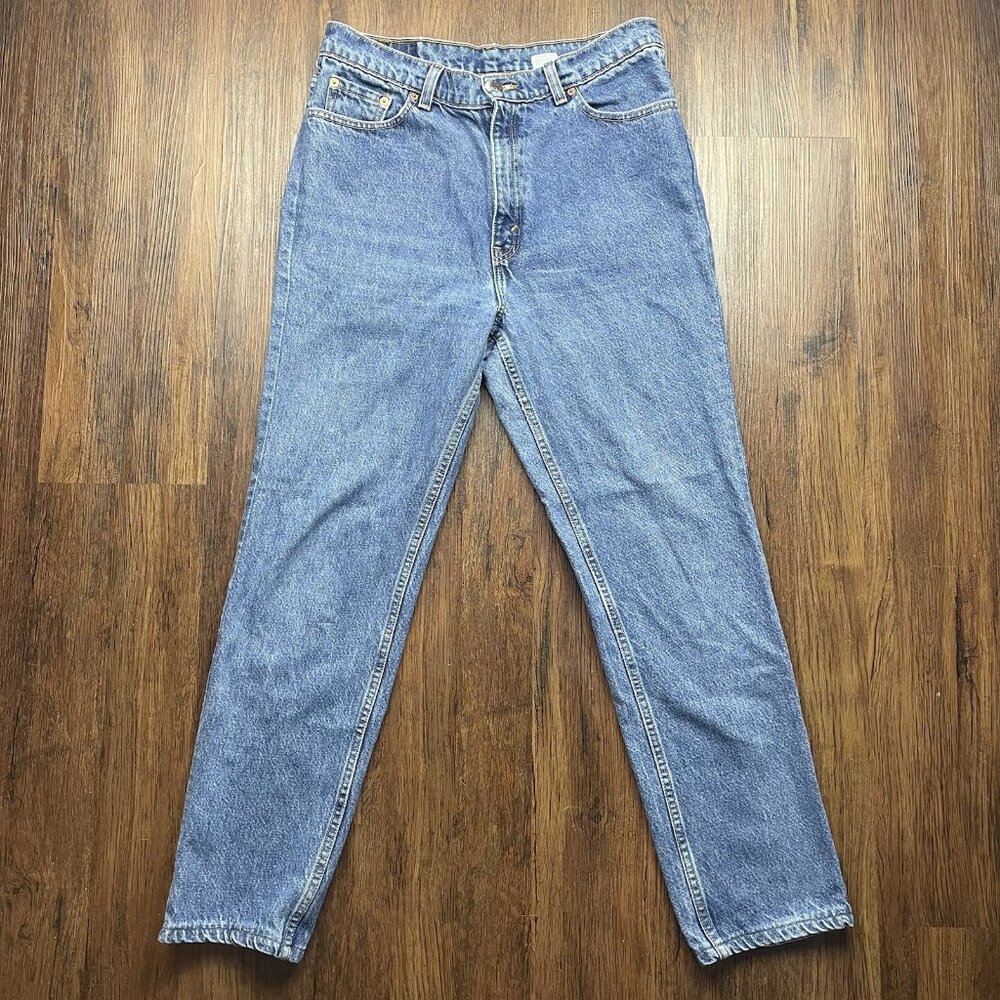 Vintage Levis 30x29 14 512 Slim Tapered Jeans Made In USA Classic Denim